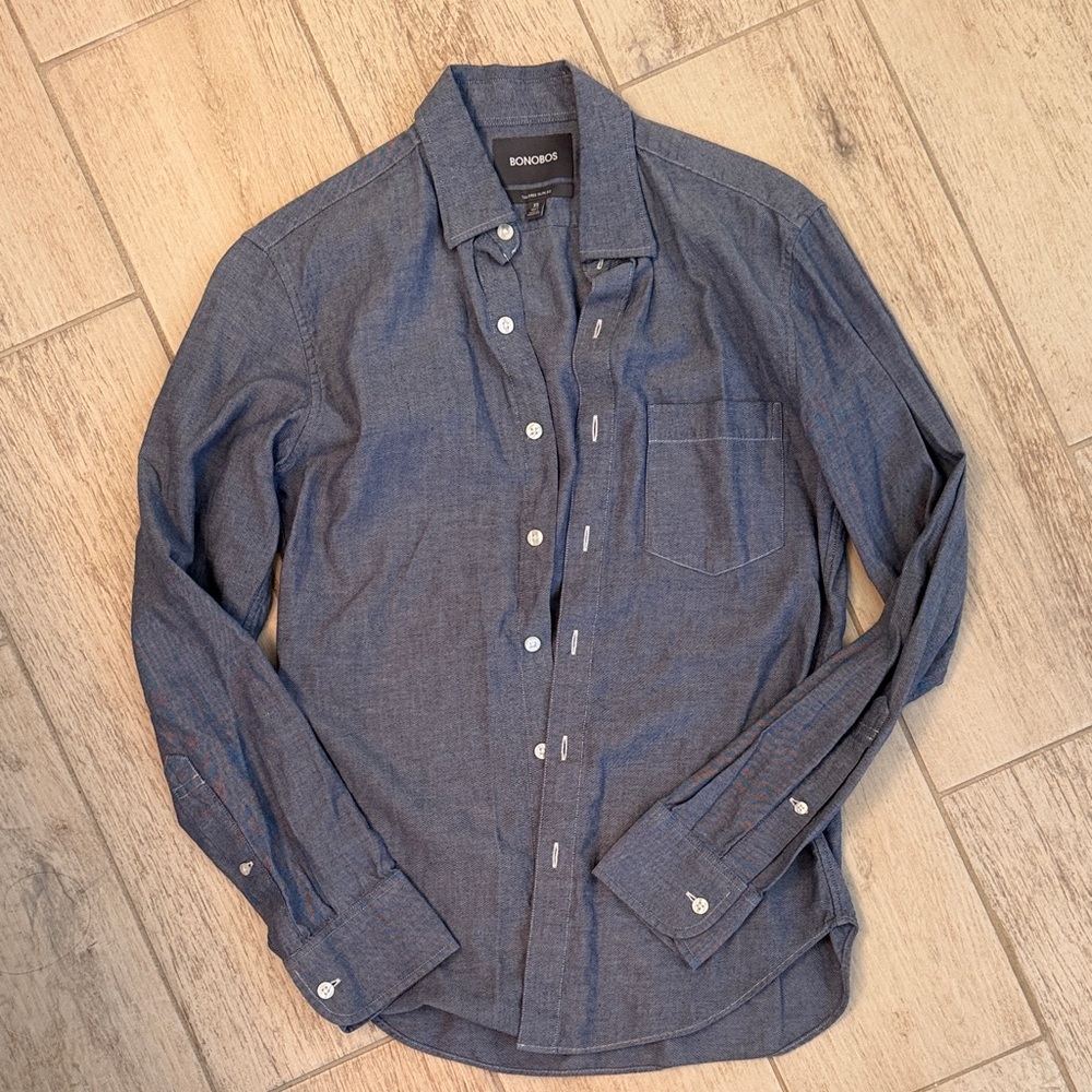 Bonobos Men's Chambray Button-Down Shirt
